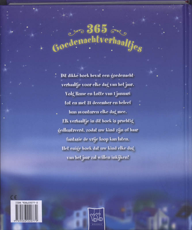 365 Goedenachtverhaaltjes / NL achterkant