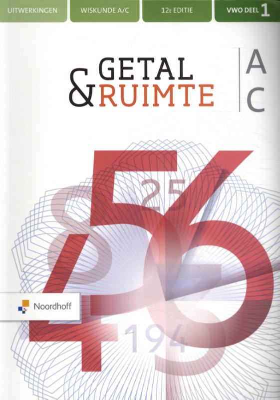 Getal & Ruimte vwo A/C 1 uitwerkingen
