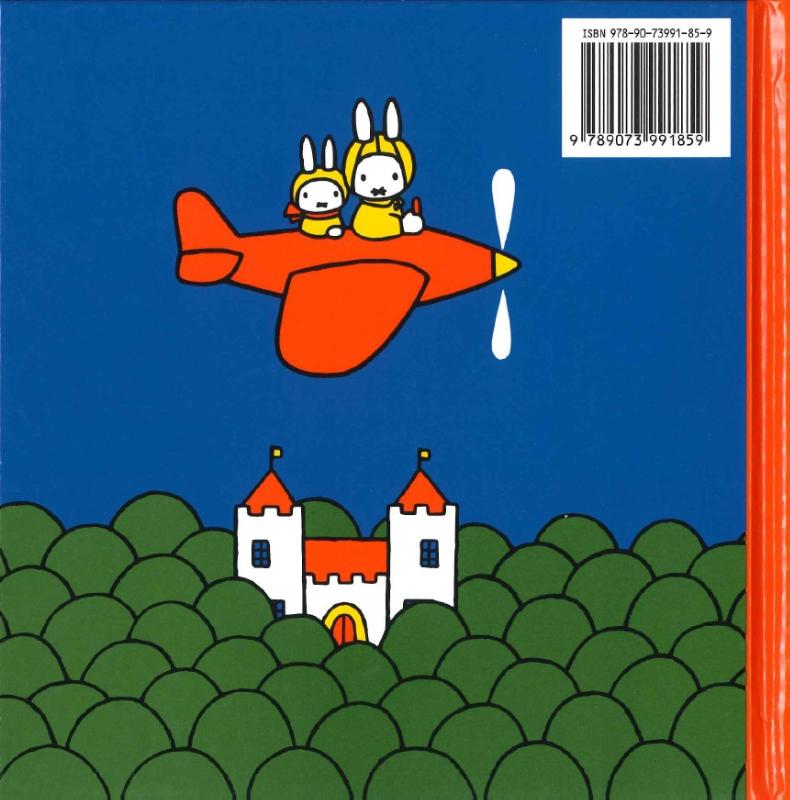 Nijntje vliegt / Nijntje achterkant