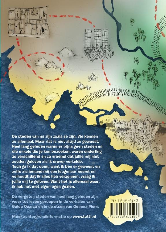 Vergeten steden achterkant