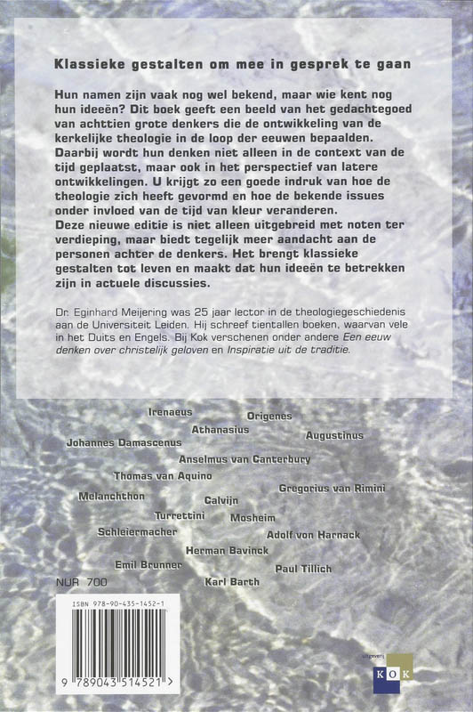 Van Irenaeus Tot Barth achterkant