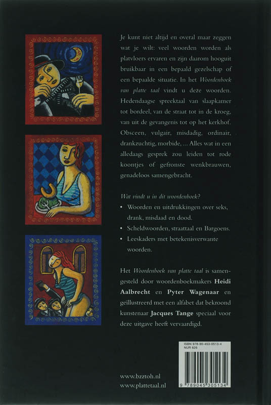 Woordenboek van platte taal achterkant