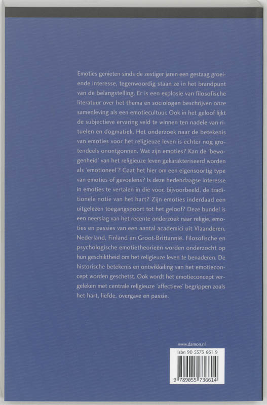 Bewogen hart, verstilde ziel achterkant