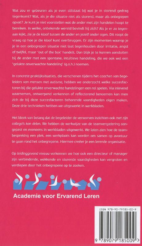 Goh onbegrepen gedrag, bron van creativiteit achterkant