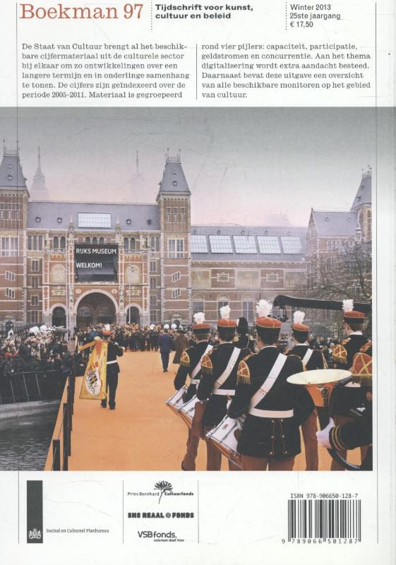 De staat van cultuur / Boekman / 97 achterkant