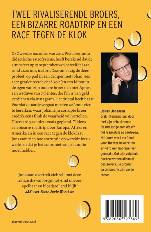 De profeet en de idioot achterkant