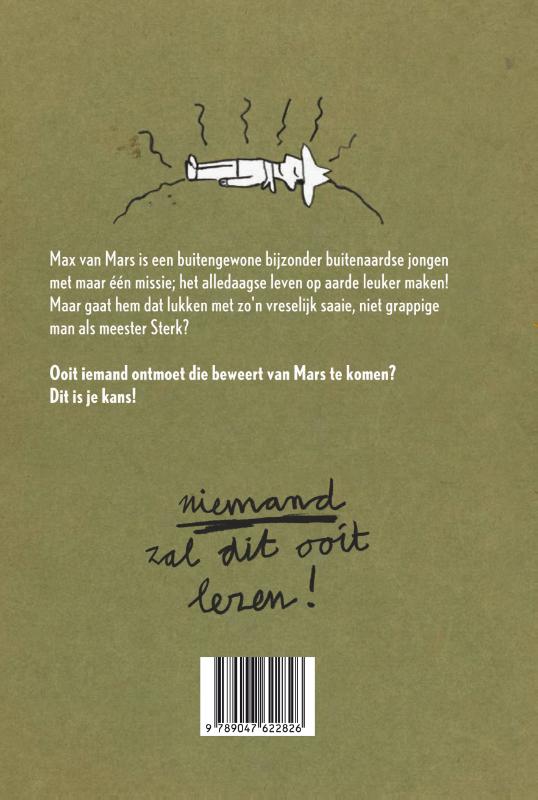 De fantastische Max van Mars achterkant
