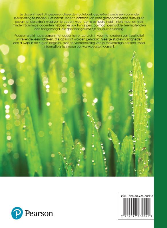 Psychologie, sociologie en gezondheidspsychologie, custom editie achterkant