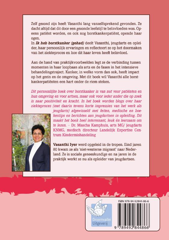 Ik heb borstkanker (gehad) achterkant