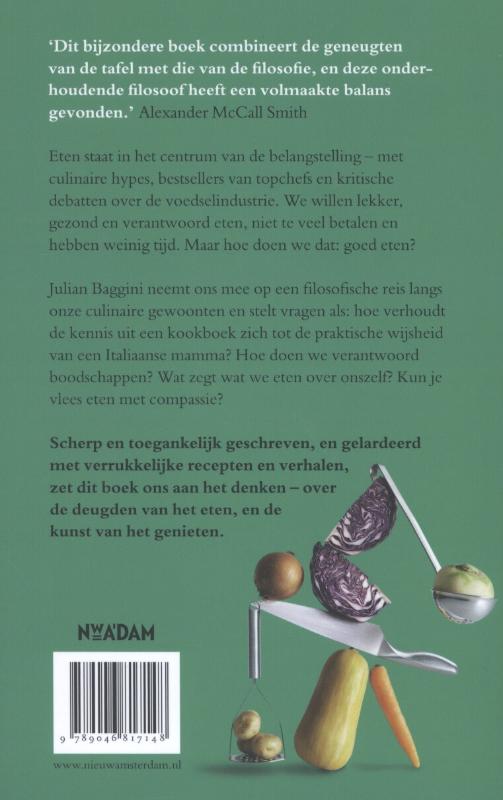 Deugden van de tafel achterkant