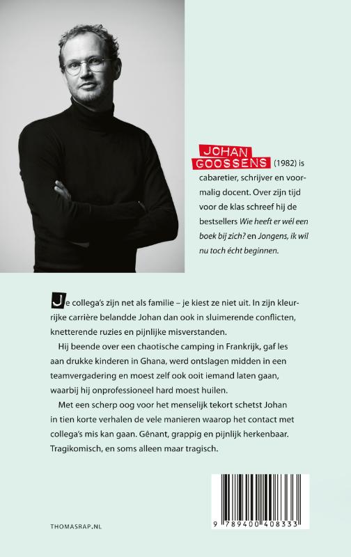 Met mensen werken achterkant