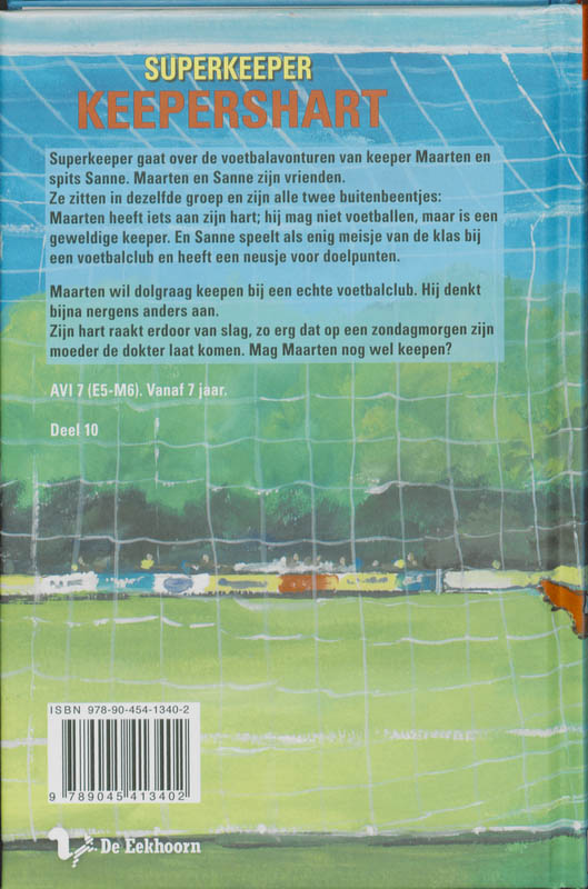 Keepershart / Superkeeper achterkant