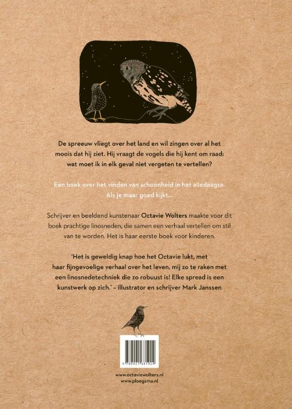 Het lied van de spreeuw achterkant
