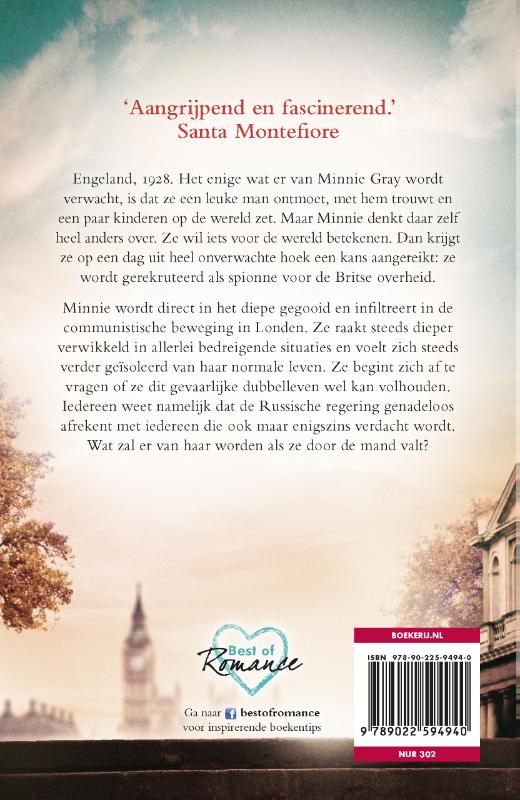 De geheimen van Minnie Gray achterkant