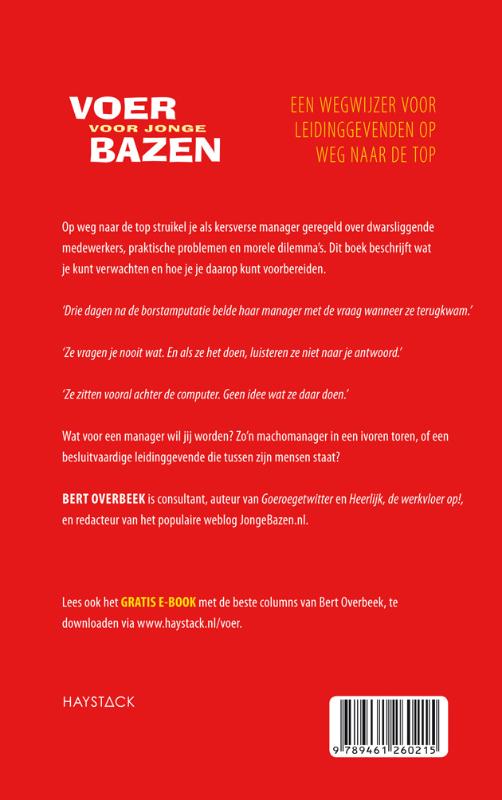 Voer voor jonge bazen achterkant