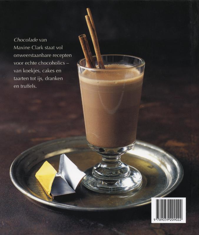 Chocolade achterkant