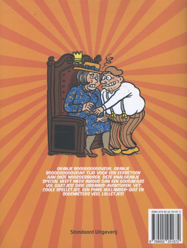 Urbanus 11 - Urbanus in het rattenkamertje achterkant