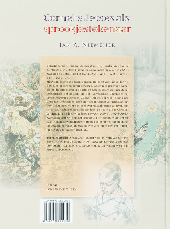 Cornelis Jetses Als Sprookjestekenaar achterkant