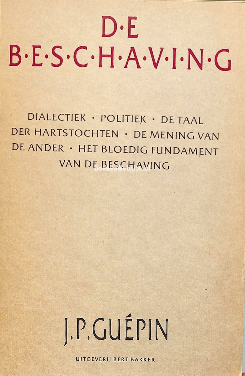 De beschaving