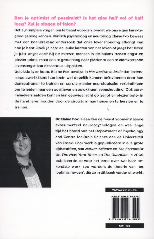 Het Positieve Brein achterkant