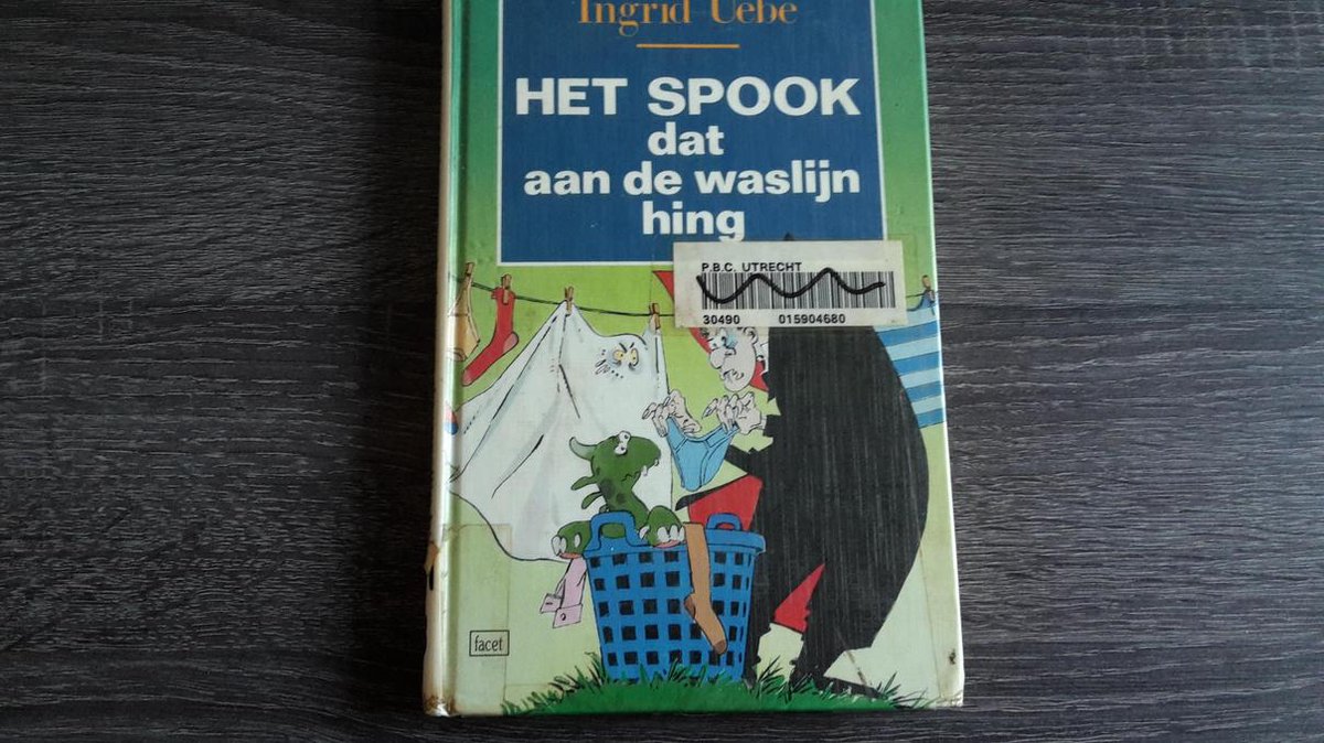 Spook dat aan de waslijn hing
