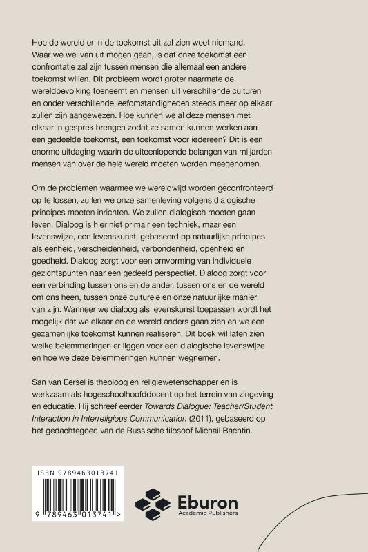 Dialoog als levenskunst achterkant