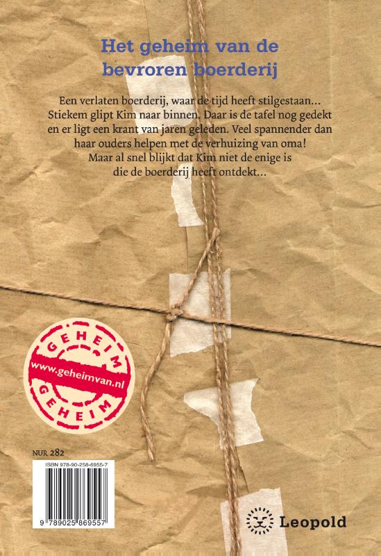 Het geheim van de bevroren boerderij achterkant