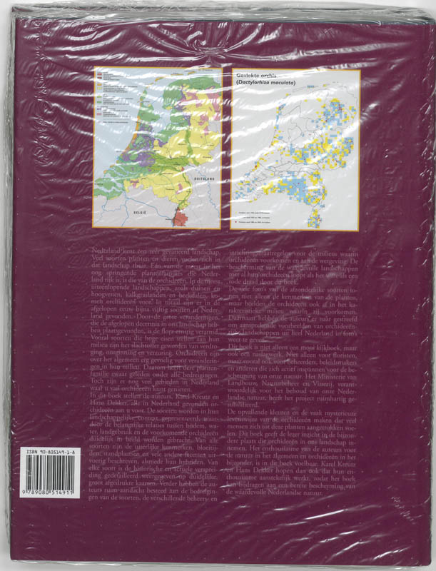 Orchideeen Van Nederland achterkant