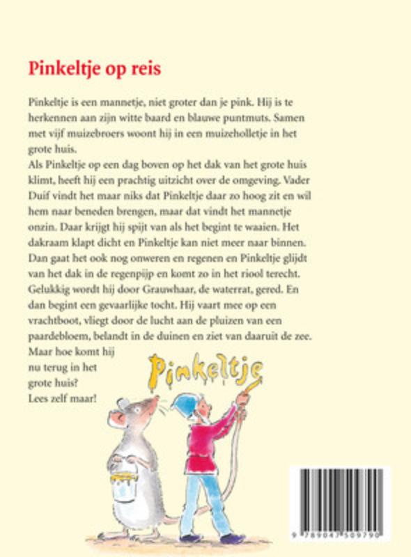 Pinkeltje op reis achterkant