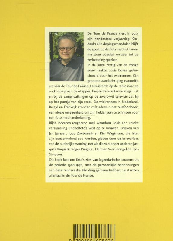 Heeft u een foto meneer? 100 unieke Tourportretten achterkant