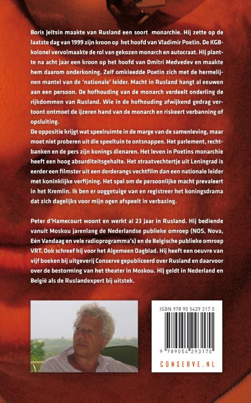 Vladimir Poetin Het koningsdrama achterkant