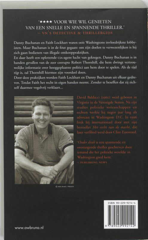 Onder Druk achterkant