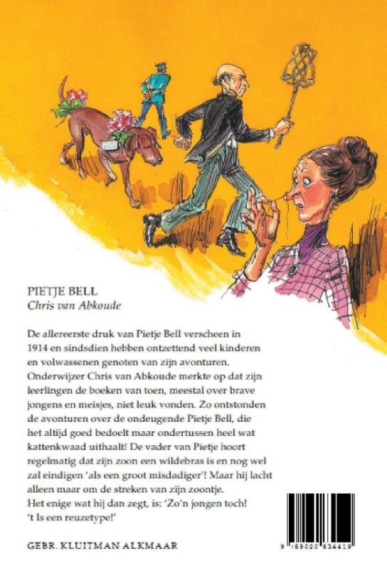 Pietje Bell / Pietje Bell serie achterkant