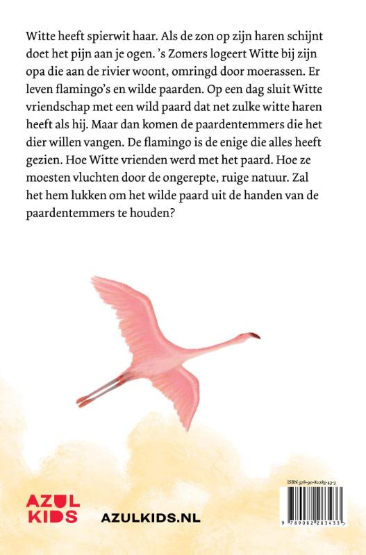 Witte en het wilde paard achterkant