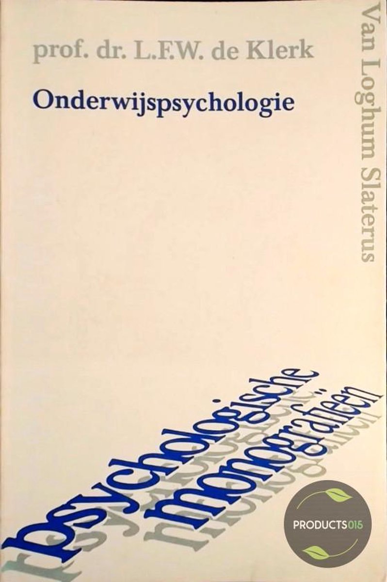 Onderwijspsychologie