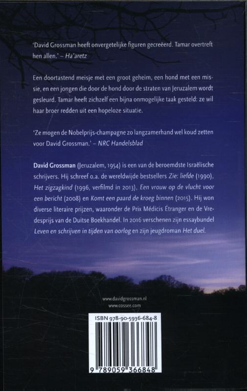 De stem van Tamar achterkant