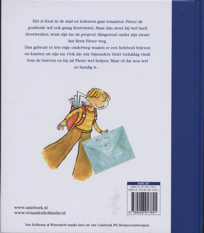 Een Bijzondere Brief achterkant