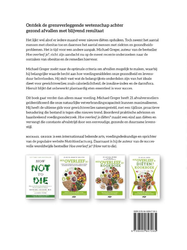 Hoe overleef je diëten? achterkant