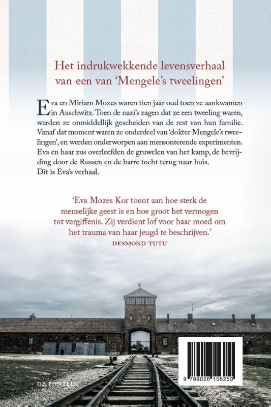 De tweeling van Auschwitz achterkant