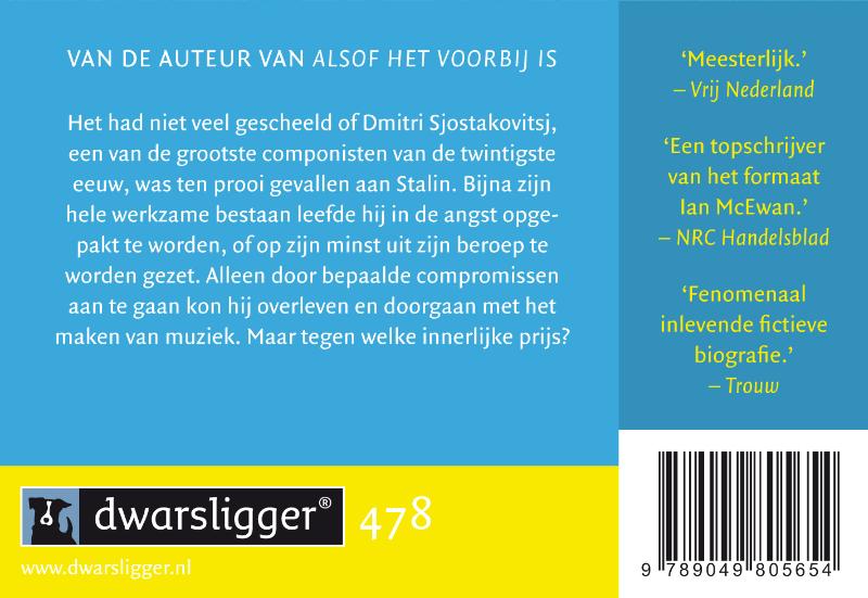 Het tumult van de tijd achterkant