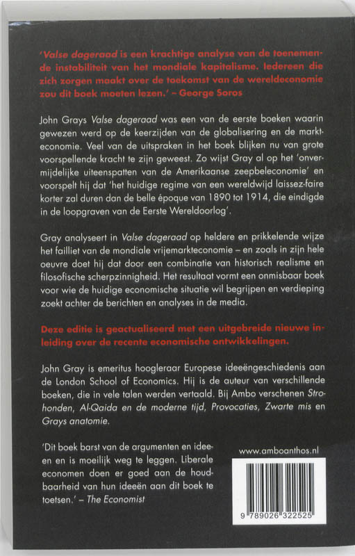 Valse dageraad achterkant