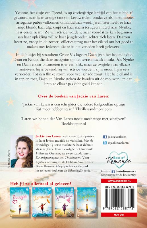 Eilandliefde 5 -   Hoogtij achterkant