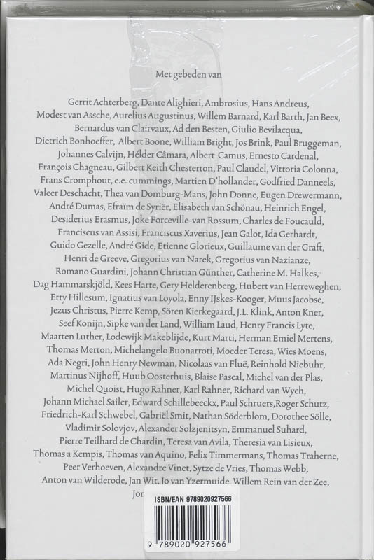 Groot Gebedenboek achterkant