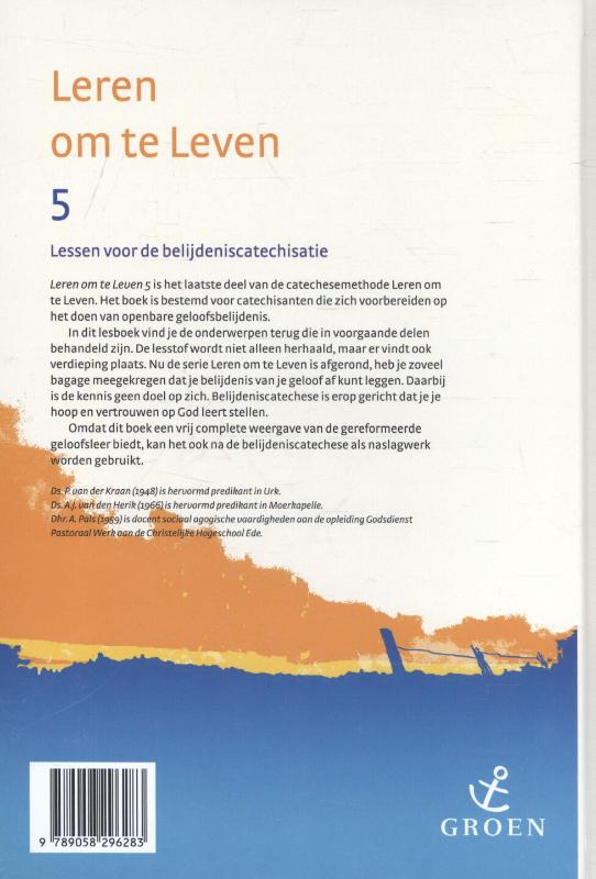 Leren om te leven 5 achterkant