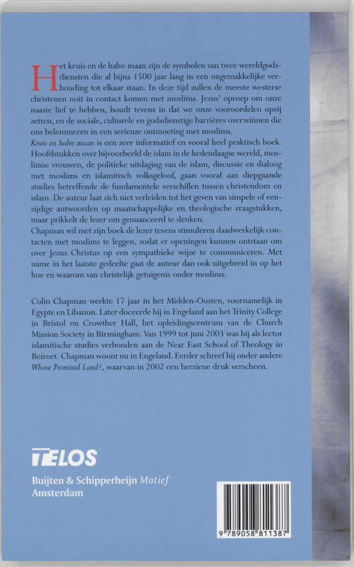 Kruis en halve maan achterkant