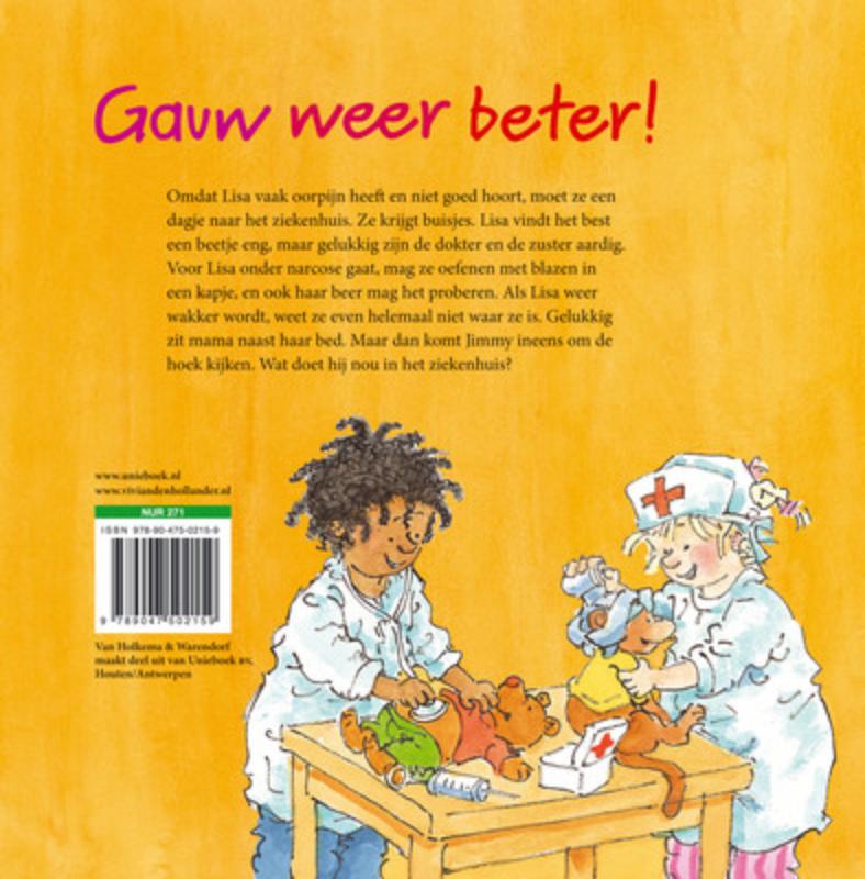 Gauw weer beter! achterkant