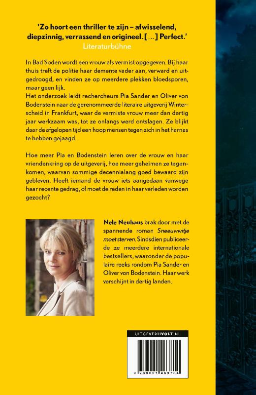 Eeuwige vriendschap / Bodenstein & Kirchoff / 10 achterkant