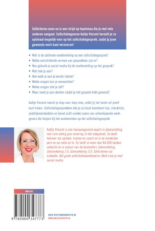 Sollicitatiegesprekken doe je zo achterkant