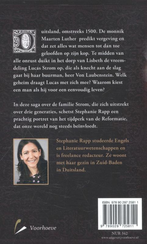 De bediende van de boekdrukker achterkant