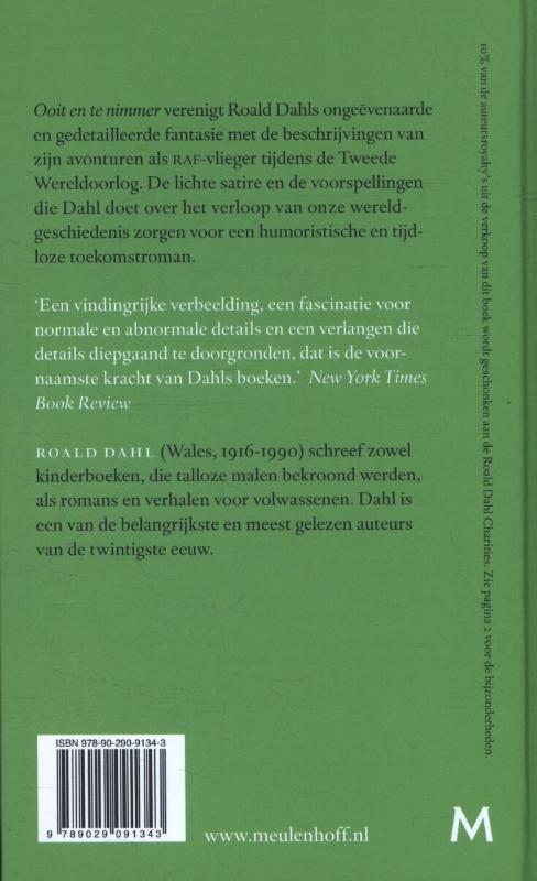 Ooit en te nimmer achterkant